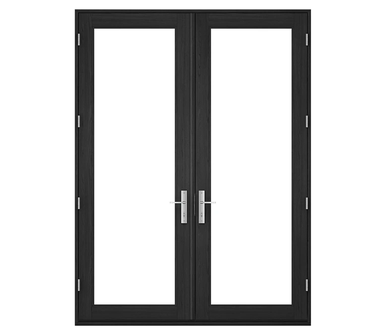 Pella Reserve Contemporary Wood Hinged Patio Door in Jefferson City